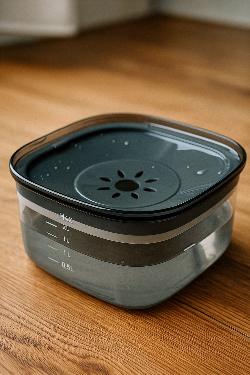 Gamelle anti-éclaboussures pour chien